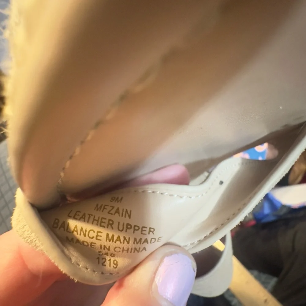 NWOT Marc Fisher Tallia leather espadrille wedge sandals size 9